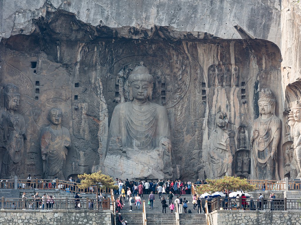 Longmen caves 2017 Oct