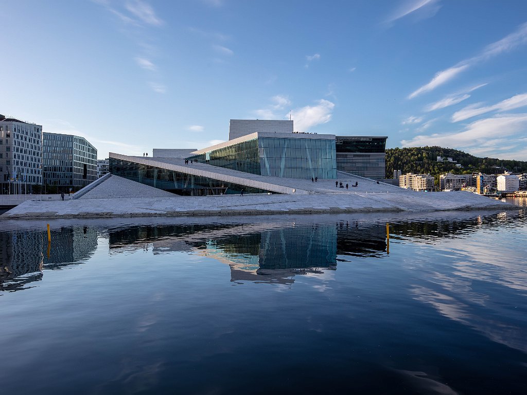 Opera house and Munch museum