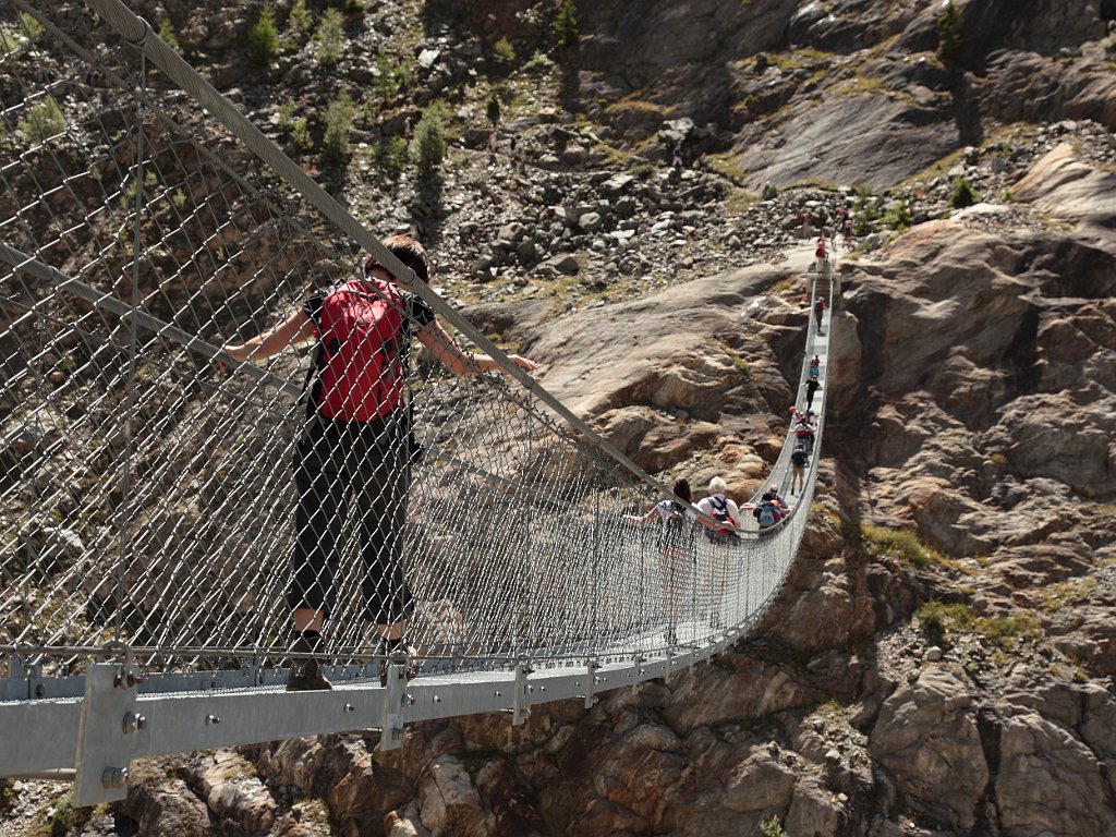 Bealp-hanging bridge-Riederfurka 2009 Jul